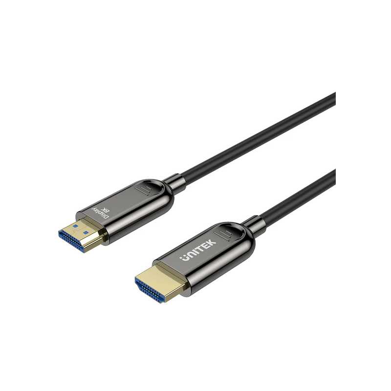 Buy Unitek Active Optical HDMI Cable - C11085GY-15M - HDMI 2.1 Cable 8K60Hz 15.0m in Cyprus, Nicosia, Limassol, Larnaka, Pafos