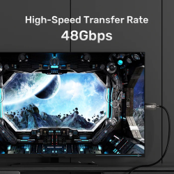 Buy Unitek Active Optical HDMI Cable - C11085GY-15M - HDMI 2.1 Cable 8K60Hz 15.0m in Cyprus, Nicosia, Limassol, Larnaka, Pafos