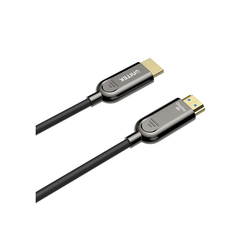 Buy Unitek Active Optical HDMI Cable - C11085GY-15M - HDMI 2.1 Cable 8K60Hz 15.0m in Cyprus, Nicosia, Limassol, Larnaka, Pafos