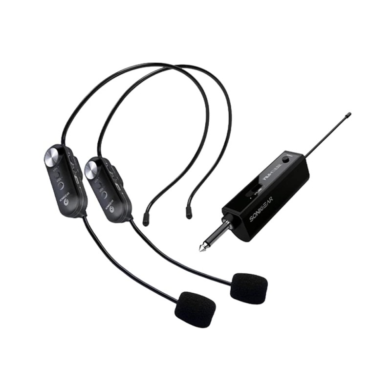 Buy SonicGear Microphone Wireless 2xHeadsets - WMH 100 UL DUAL - Wireless, 2xHea... in Cyprus, Nicosia, Limassol, Larnaka, Pafos