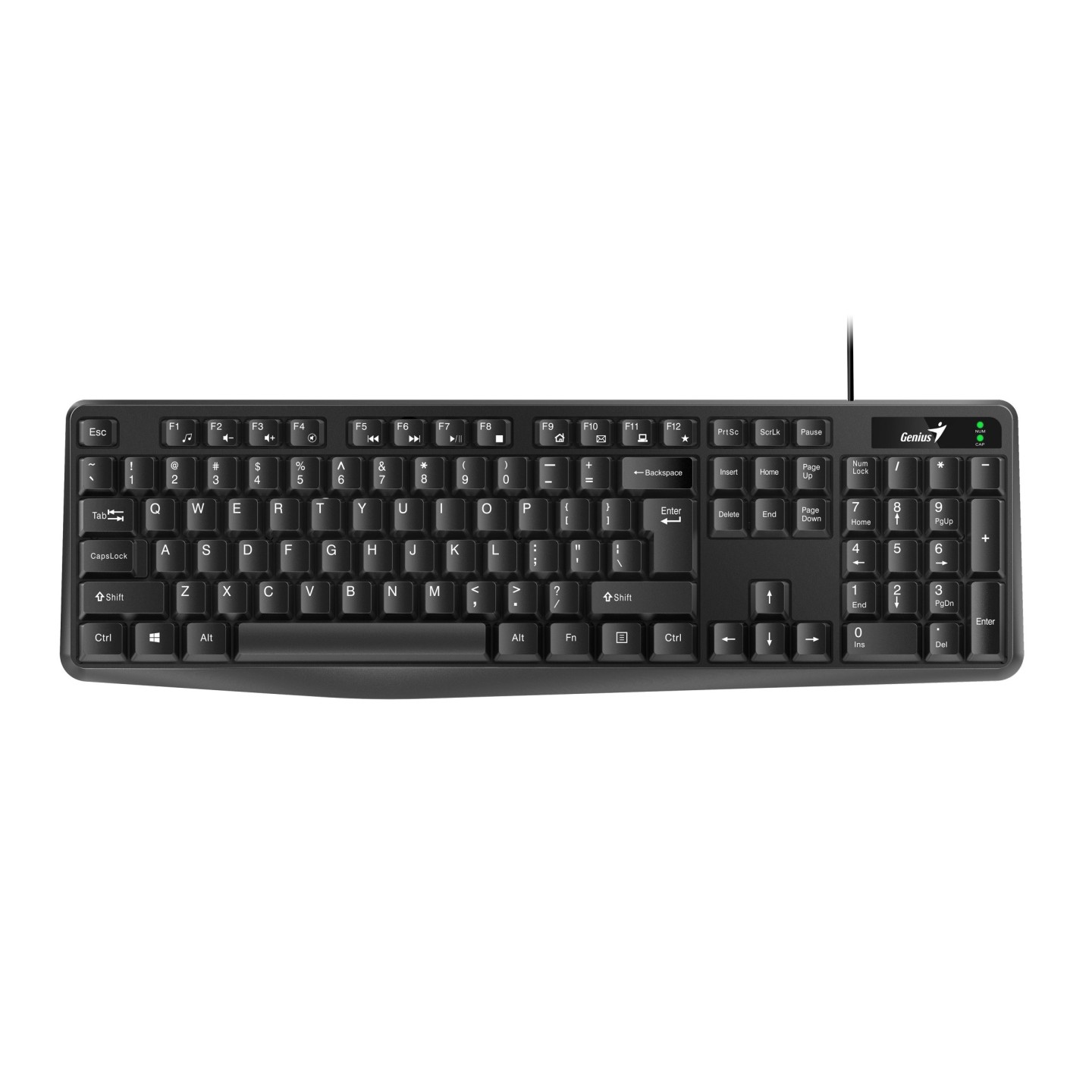 Genius KB-117 Wired Classic Keyboard Greek Layout - USB (Boxed) — Buy in Cyprus with Fast Delivery