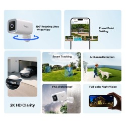 Sonoff Smart WiFi IP Security Camera - CAM-B1P — Buy in Cyprus with Fast Delivery