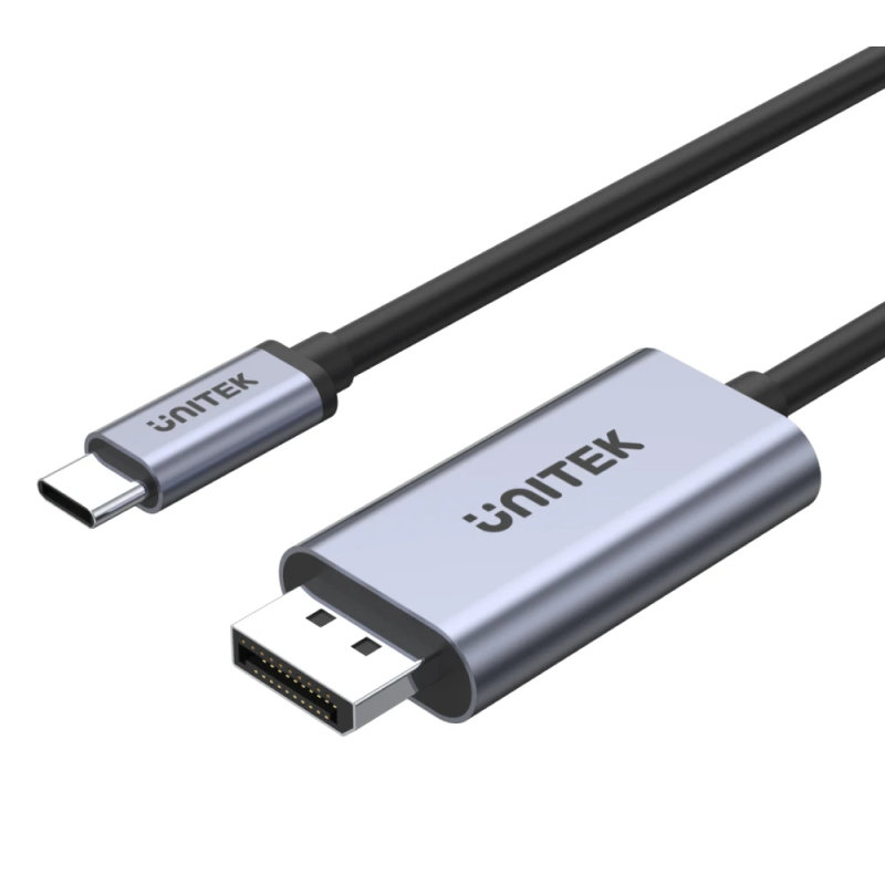 Buy Unitek Type-C to DP Cable 4K 60Hz 2m - V1409A - Type-C to DP Cable 4K 60Hz 2m in Cyprus, Nicosia, Limassol, Larnaka, Pafos