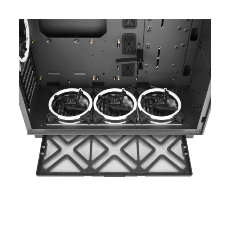 Buy Sharkoon Pure Steel RGB - Mid Tower Steel PC Case - Tempered Glass, RGB, E-A... in Cyprus, Nicosia, Limassol, Larnaka, Pafos