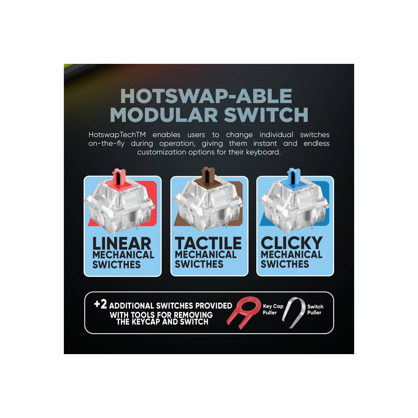 Armaggeddon MKA-2C NEO 87-Key Mechanical Gaming Keyboard - Blue Clicky (Boxed) — Buy in Cyprus with Fast Delivery