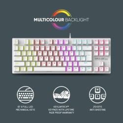 Armaggeddon MKA-2C NEO 87-Key Mechanical Gaming Keyboard - Blue Clicky (Boxed) — Buy in Cyprus with Fast Delivery