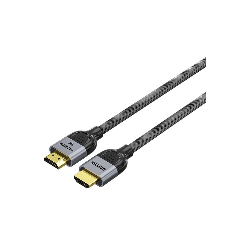 Buy Unitek HDMI Cable - C11093RGY-3M - HDMI 2.1 Cable 8K60Hz Braided 3.0m in Cyprus, Nicosia, Limassol, Larnaka, Pafos