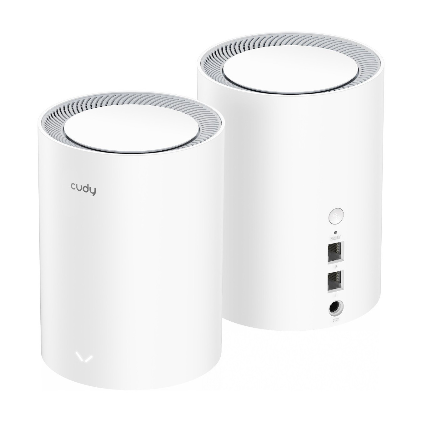 Cudy Mesh AX1800 Dual Band Gigabit Wi-Fi 6 2-Pack - M1800 - Mesh, AX1800, Dual Band, Gigabit, Wi-Fi 6, 2-Pack