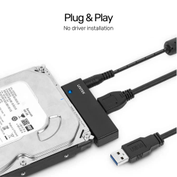 Buy Unitek USB3.0 to SATA 2.5-3.5'' HDD Converter - Y-1039 - USB3.0 to SATA 2.5-... in Cyprus, Nicosia, Limassol, Larnaka, Pafos
