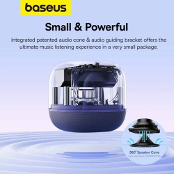 Buy Baseus Speaker Wireless - AeQur V2 - Midnight Purple in Cyprus, Nicosia, Limassol, Larnaka, Pafos