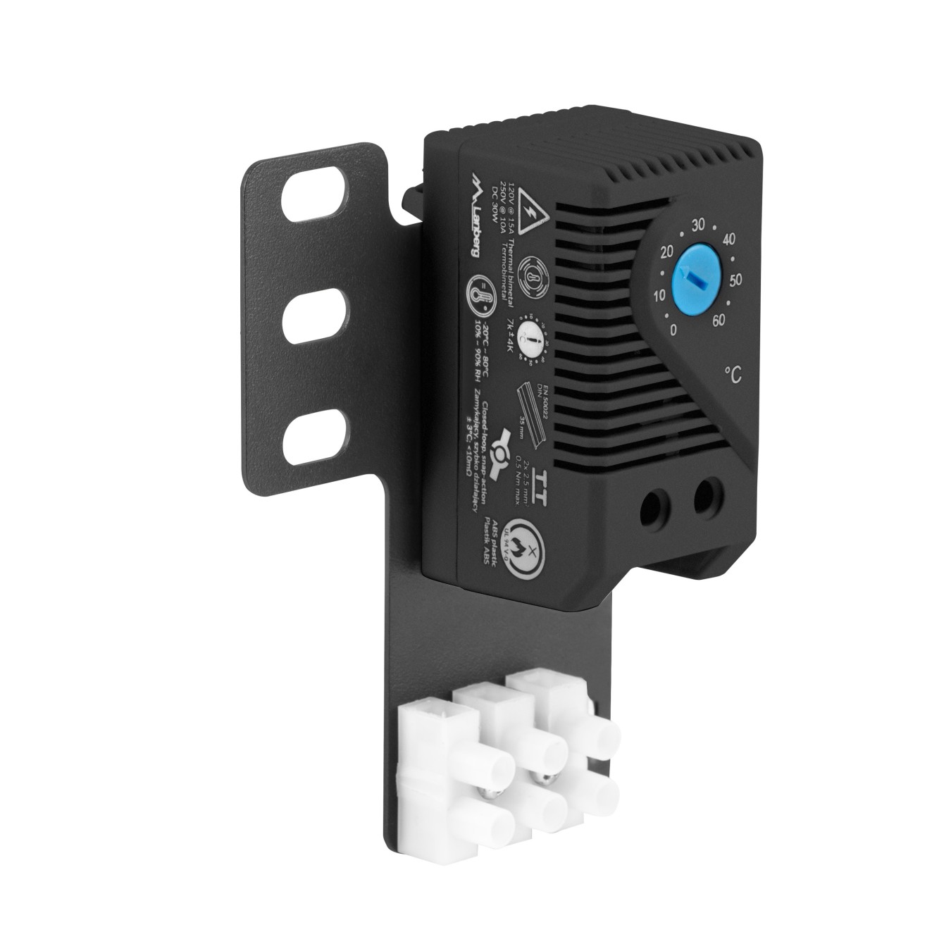 Lanberg Rack Closed-Loop Thermostat - 10A with Terminal Block — Buy in Cyprus with Fast Delivery