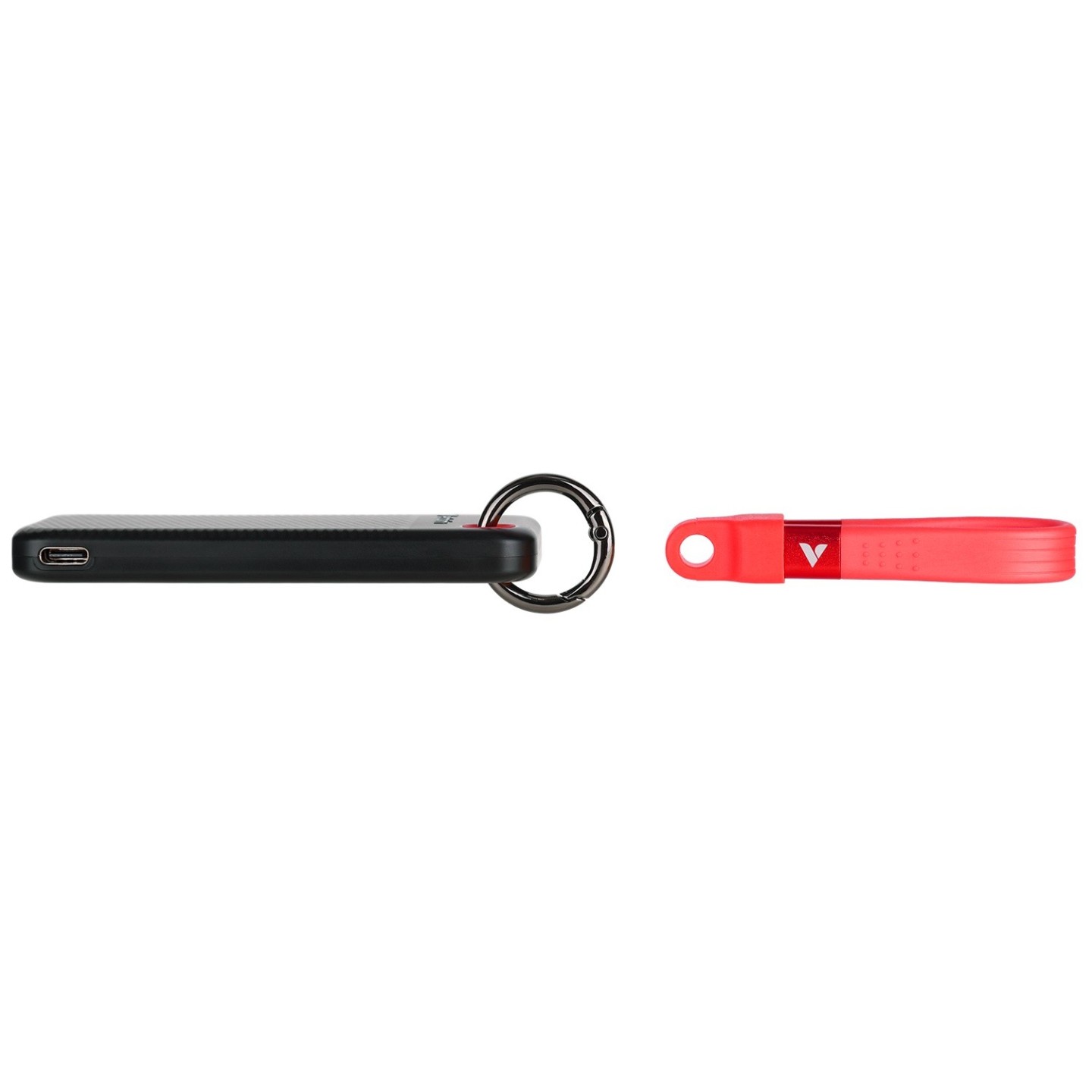 Verbatim SSD Portable Pocket Keyring - 3.2 Gen2 1TB Black Red — Buy in Cyprus with Fast Delivery