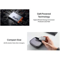 Buy EcoFlow RAPID 65W GaN Charger UK - including 100W USB-C Cable in Cyprus, Nicosia, Limassol, Larnaka, Pafos