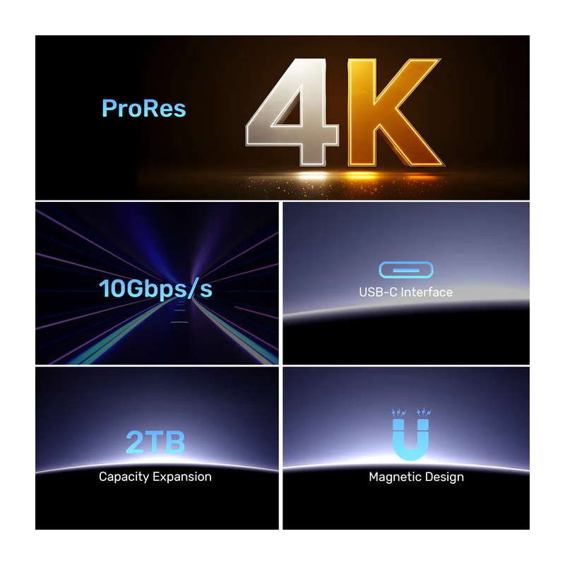 Buy Unitek USB-C NVME PCIe M2 2230 Magnetic SSD Enclosure - S1244A - 10Gbps PD100W in Cyprus, Nicosia, Limassol, Larnaka, Pafos