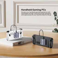 Buy Unitek USB-C NVME PCIe M2 2230 Magnetic SSD Enclosure - S1244A - 10Gbps PD100W in Cyprus, Nicosia, Limassol, Larnaka, Pafos