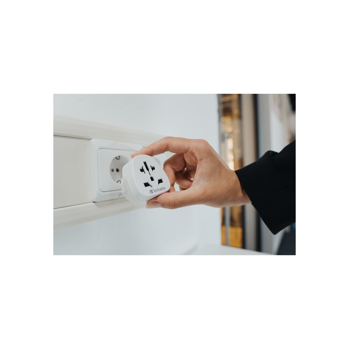 Verbatim Travel Adaptor - WTEU-02 - World to Europe — Buy in Cyprus with Fast Delivery