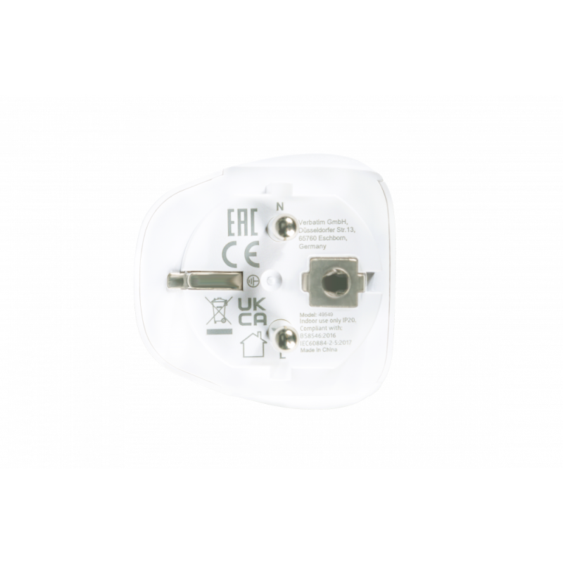 Buy Verbatim Travel Adaptor - WTEU-02 - World to Europe in Cyprus, Nicosia, Limassol, Larnaka, Pafos
