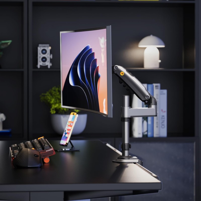 Buy NBMounts H100 Single Arm Gas Desktop Monitor Mount (upgraded version) in Cyprus, Nicosia, Limassol, Larnaka, Pafos