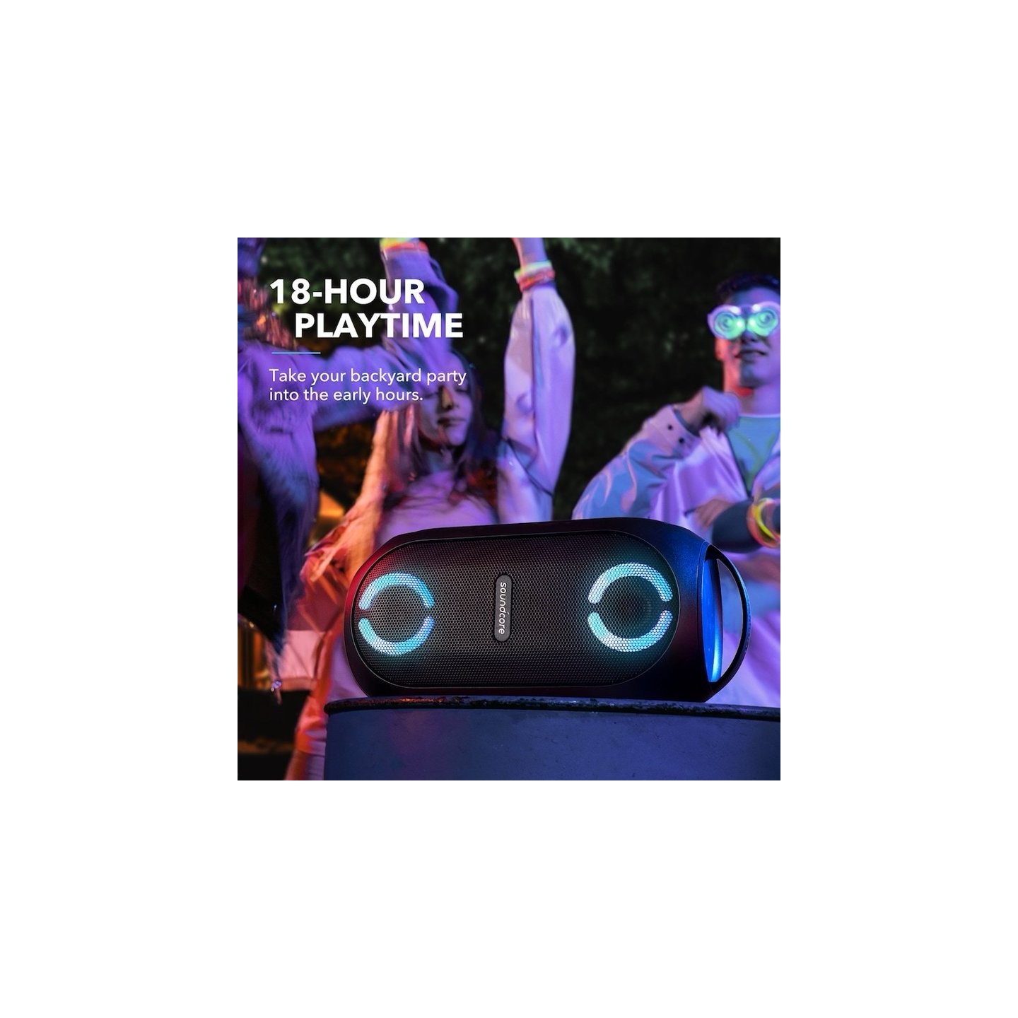 Anker Soundcore Rave PartyCast IPX7 Portable BT Speaker - IPX7 — Buy in Cyprus with Fast Delivery