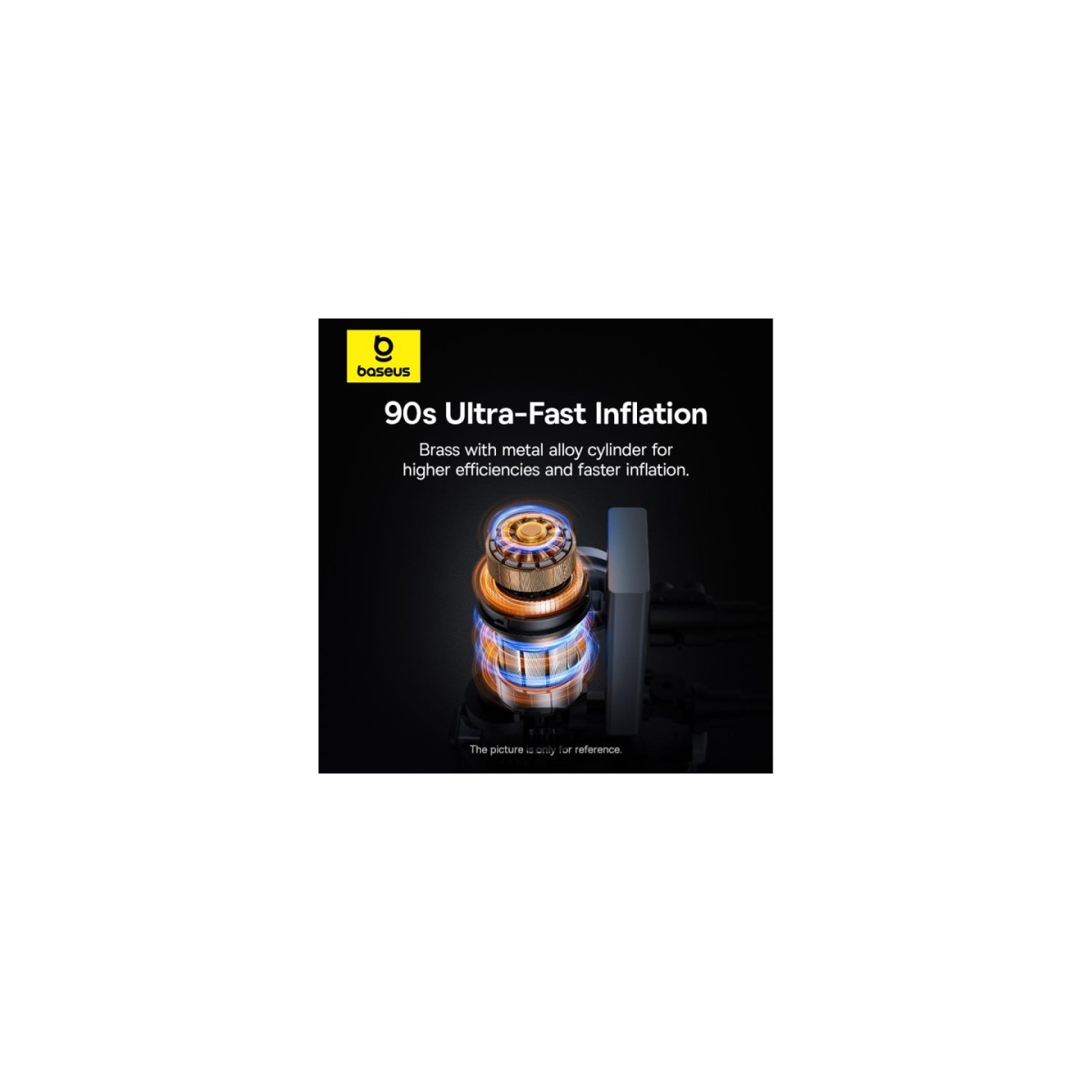 Baseus VA Motorcycle Bicycle Scooter Primetrip Series Air Inflator - Air Inflator — Buy in Cyprus with Fast Delivery