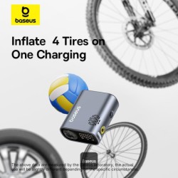 Buy Baseus VA Motorcycle Bicycle Scooter Primetrip Series Air Inflator - Air Inf... in Cyprus, Nicosia, Limassol, Larnaka, Pafos