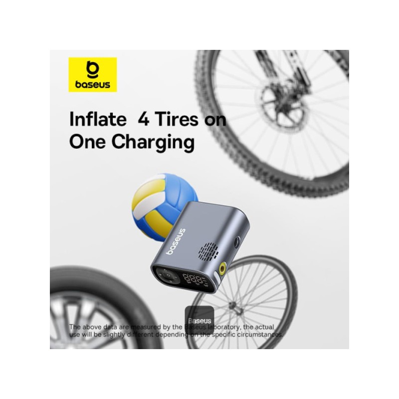 Buy Baseus VA Motorcycle Bicycle Scooter Primetrip Series Air Inflator - Air Inf... in Cyprus, Nicosia, Limassol, Larnaka, Pafos