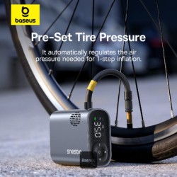 Buy Baseus VA Motorcycle Bicycle Scooter Primetrip Series Air Inflator - Air Inf... in Cyprus, Nicosia, Limassol, Larnaka, Pafos