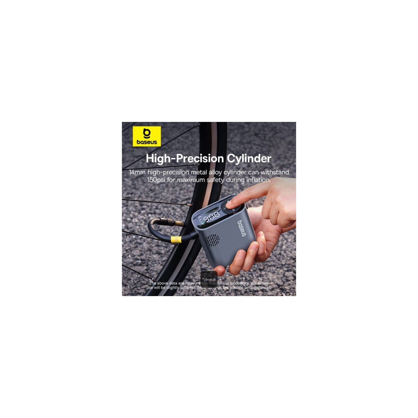 Baseus VA Motorcycle Bicycle Scooter Primetrip Series Air Inflator - Air Inflator — Buy in Cyprus with Fast Delivery