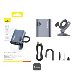 Buy Baseus VA Motorcycle Bicycle Scooter Primetrip Series Air Inflator - Air Inf... in Cyprus, Nicosia, Limassol, Larnaka, Pafos