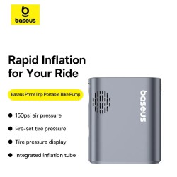 Buy Baseus VA Motorcycle Bicycle Scooter Primetrip Series Air Inflator - Air Inf... in Cyprus, Nicosia, Limassol, Larnaka, Pafos