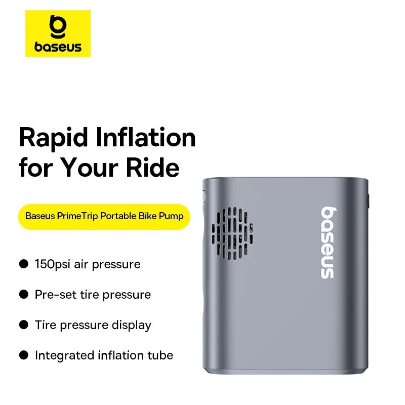 Buy Baseus VA Motorcycle Bicycle Scooter Primetrip Series Air Inflator - Air Inf... in Cyprus, Nicosia, Limassol, Larnaka, Pafos