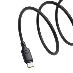 Baseus Silky Series USB-C to USB-C 2m 100W Cable - Black (Boxed) — Buy in Cyprus with Fast Delivery
