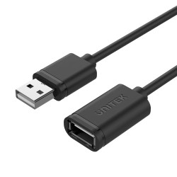Buy Unitek UCE USB-A 2.0 Extension Cable 5.0m - Y-C418GBK - USB-A 2.0 Extension ... in Cyprus, Nicosia, Limassol, Larnaka, Pafos