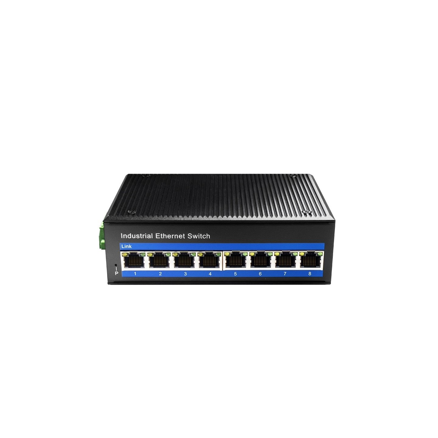 Cudy Switch PoE Gigabit 8PoE Industrial 240W IP40 - IG1008P - PoE, Gigabit, 8PoE, Industrial, 240W, IP40