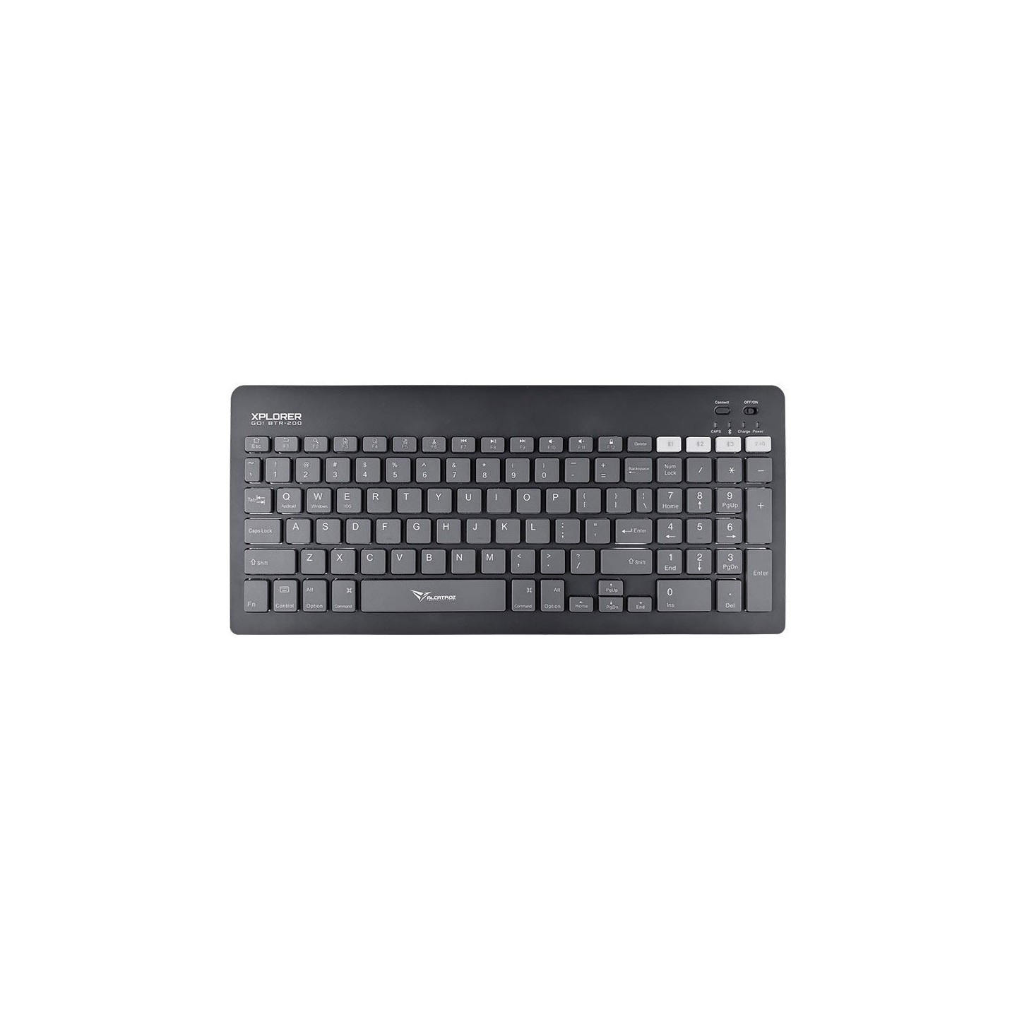 Alcatroz XPLORER GO! BTR-200 Wireless Mini Keyboard 2.4G+BT - ALC-XPLORER-GO-BTR-200 (Boxed)