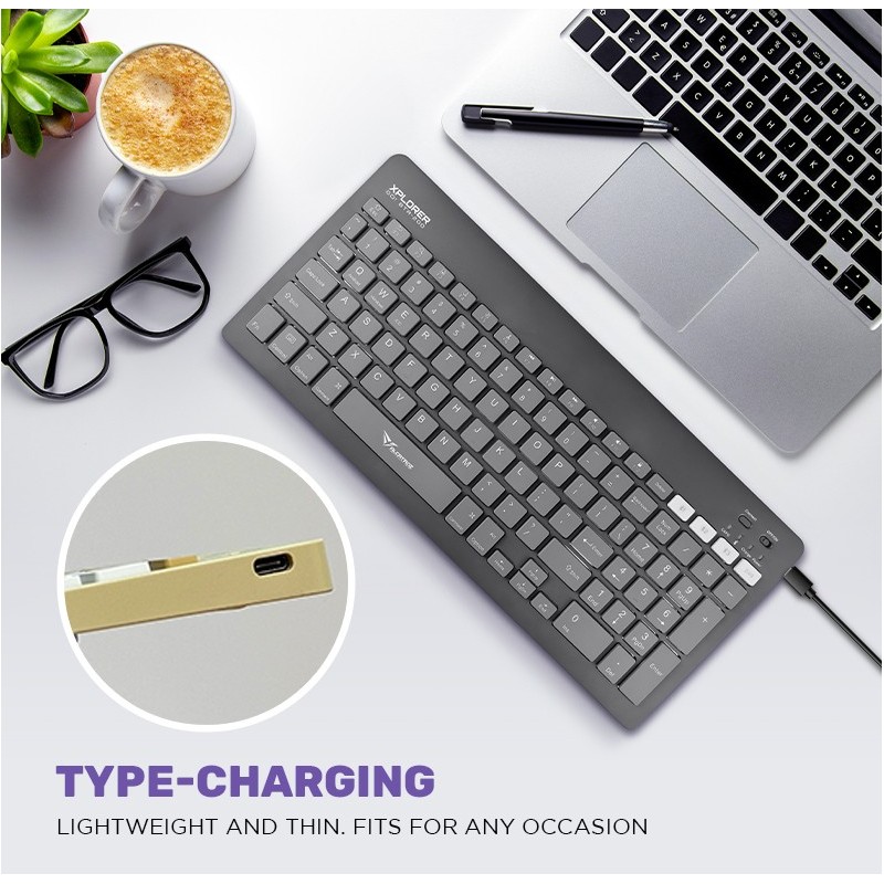 Buy Alcatroz XPLORER GO! Wireless Mini Keyboard - BTR 200 - Wireless, Mini Keybo... in Cyprus, Nicosia, Limassol, Larnaka, Pafos