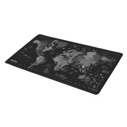 Buy Natec Time Zone Map XL Mousepad - Grey Black in Cyprus, Nicosia, Limassol, Larnaka, Pafos