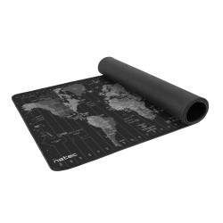 Buy Natec Time Zone Map XL Mousepad - Grey Black in Cyprus, Nicosia, Limassol, Larnaka, Pafos