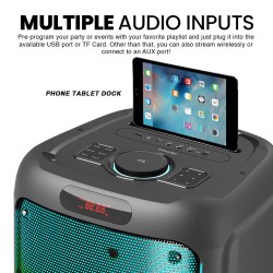 Buy SonicGear 2 x 12'' Portable Karaoke Speaker - AudioXPro1200HD - 2 x Wireless... in Cyprus, Nicosia, Limassol, Larnaka, Pafos