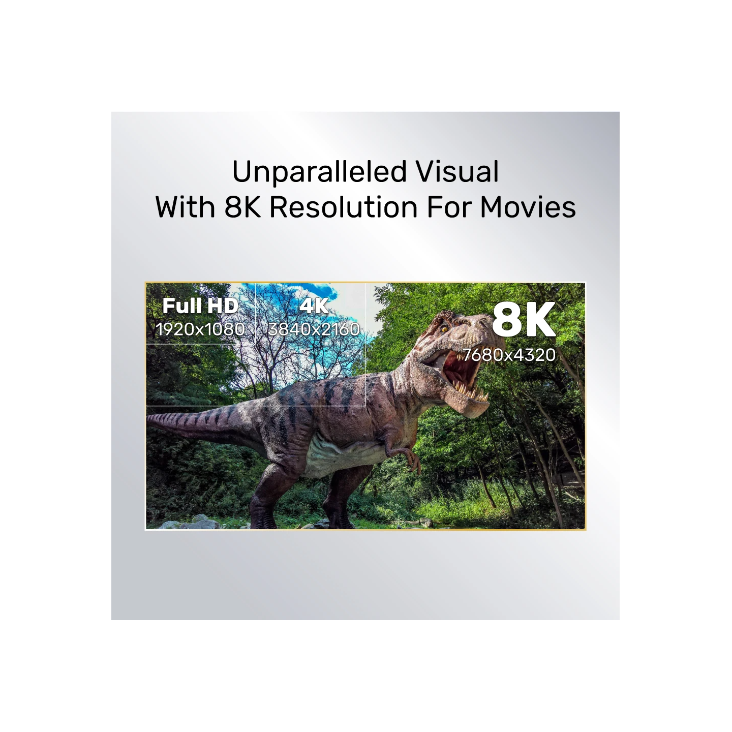 Unitek HDMI 2.1 8K HDR Cable - C138W - 2m Black Grey — Buy in Cyprus with Fast Delivery