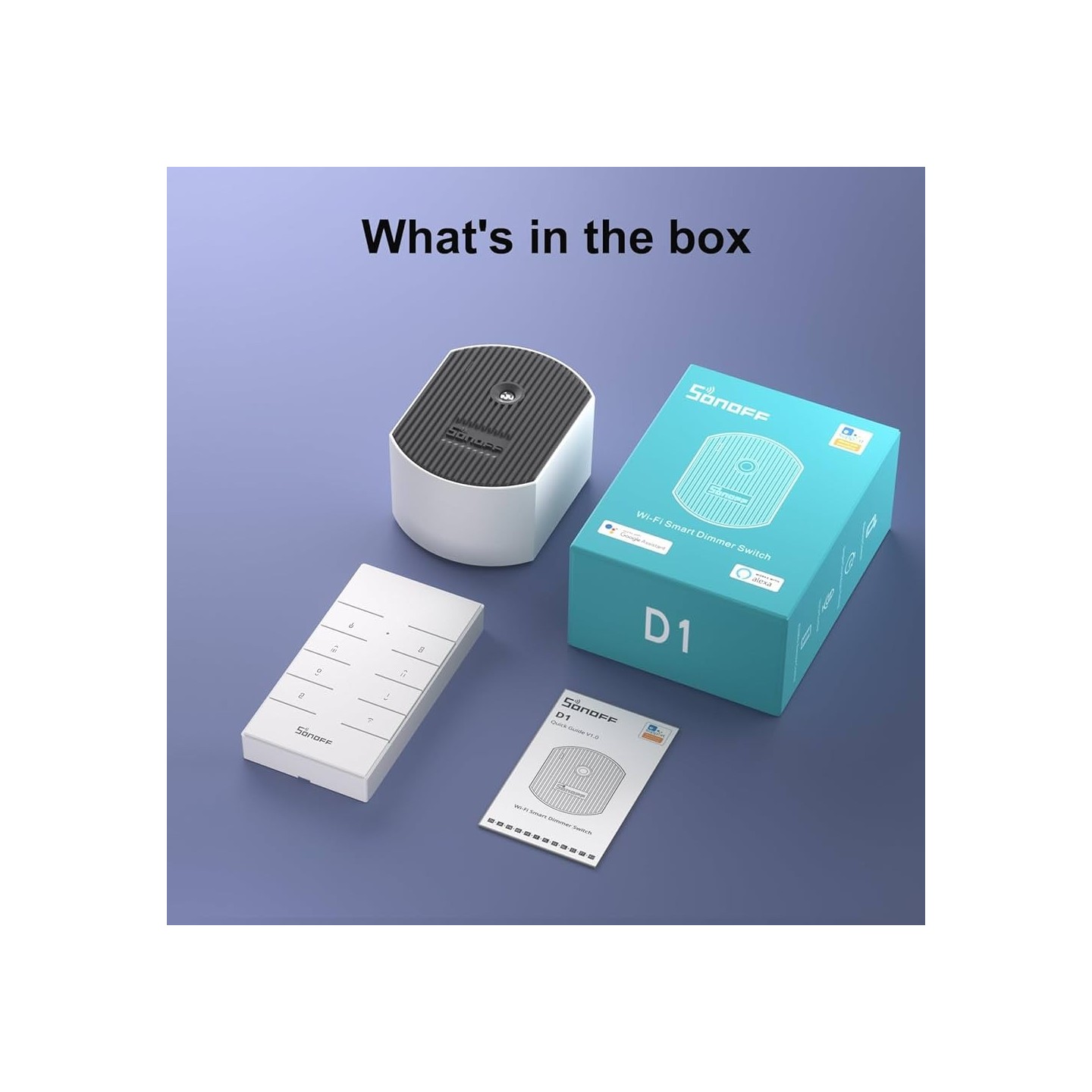 Sonoff Smart Dimmer Switch - D1 - Smart Dimmer Switch with Remote Control — Buy in Cyprus with Fast Delivery