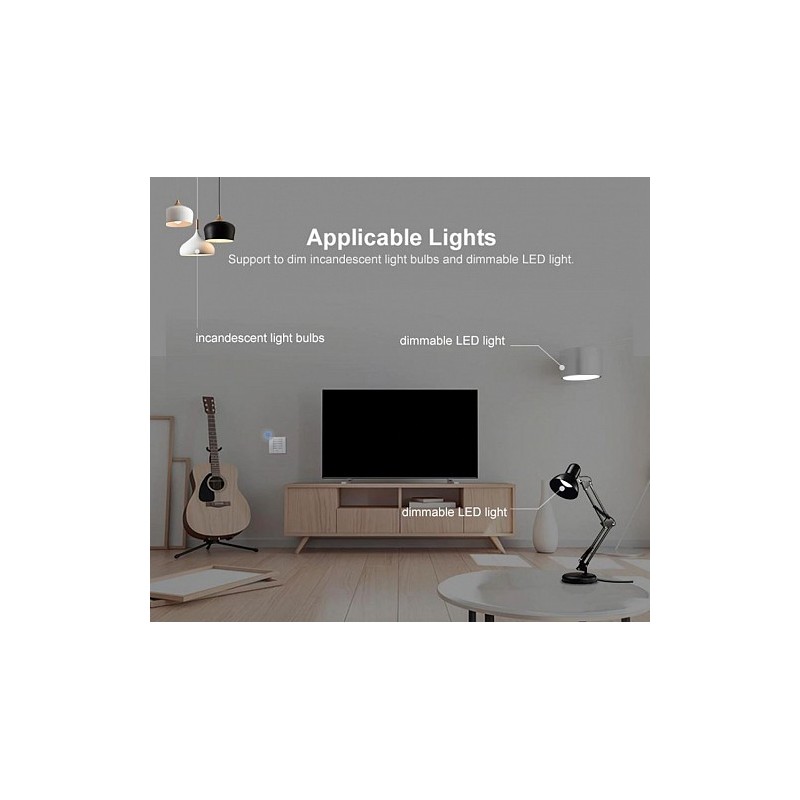 Buy Sonoff Smart Dimmer Switch - D1 - Smart Dimmer Switch with Remote Control in Cyprus, Nicosia, Limassol, Larnaka, Pafos