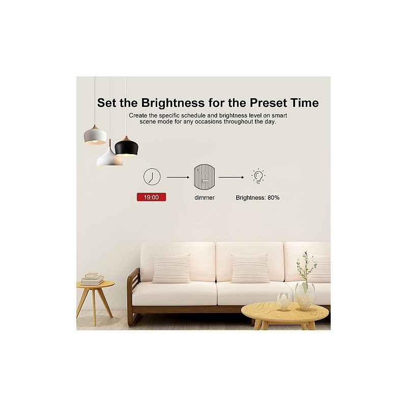 Buy Sonoff Smart Dimmer Switch - D1 - Smart Dimmer Switch with Remote Control in Cyprus, Nicosia, Limassol, Larnaka, Pafos