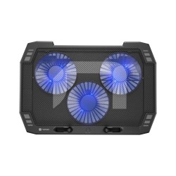 Buy Natec ORIOLE Laptop Cooling Stand - 17.3'' with 3 Fans LED 2xUSB in Cyprus, Nicosia, Limassol, Larnaka, Pafos