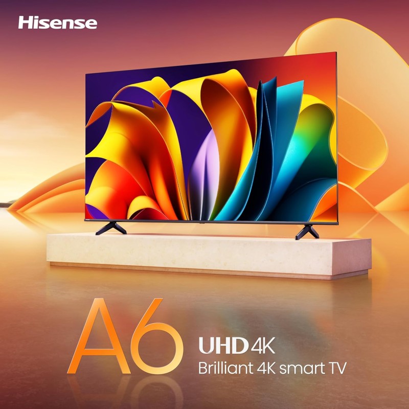 Buy Hisense 50'' 4K Smart LED TV - 50A6N - 50'' 4K Smart LED TV in Cyprus, Nicosia, Limassol, Larnaka, Pafos