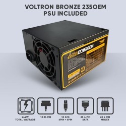 Buy Alcatroz PC Case M-ATX FUTURA MILLENIA - M600 PRO - USB3.0 Incl 2 Fans & 235... in Cyprus, Nicosia, Limassol, Larnaka, Pafos