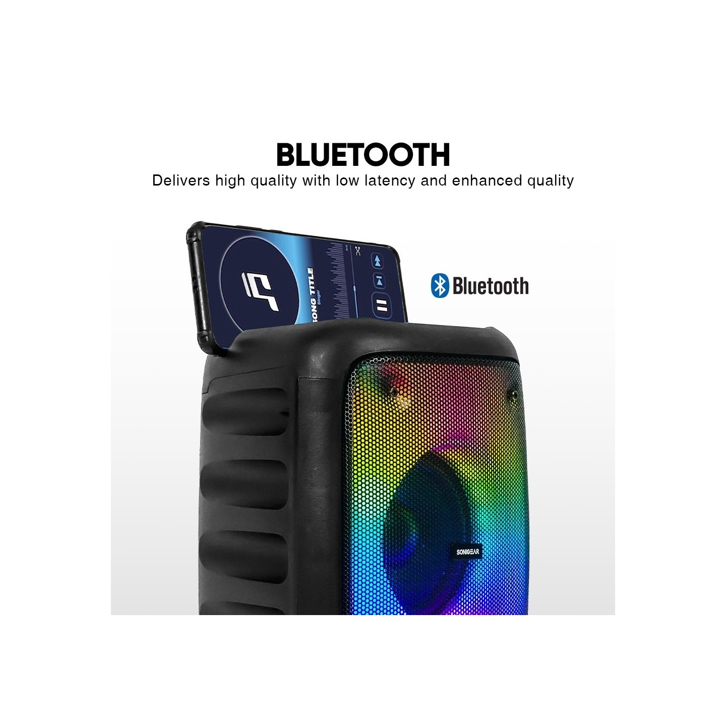 SonicGear Portable Bluetooth Speakers - AudioXPro500HD - Portable Bluetooth Speakers — Buy in Cyprus with Fast Delivery