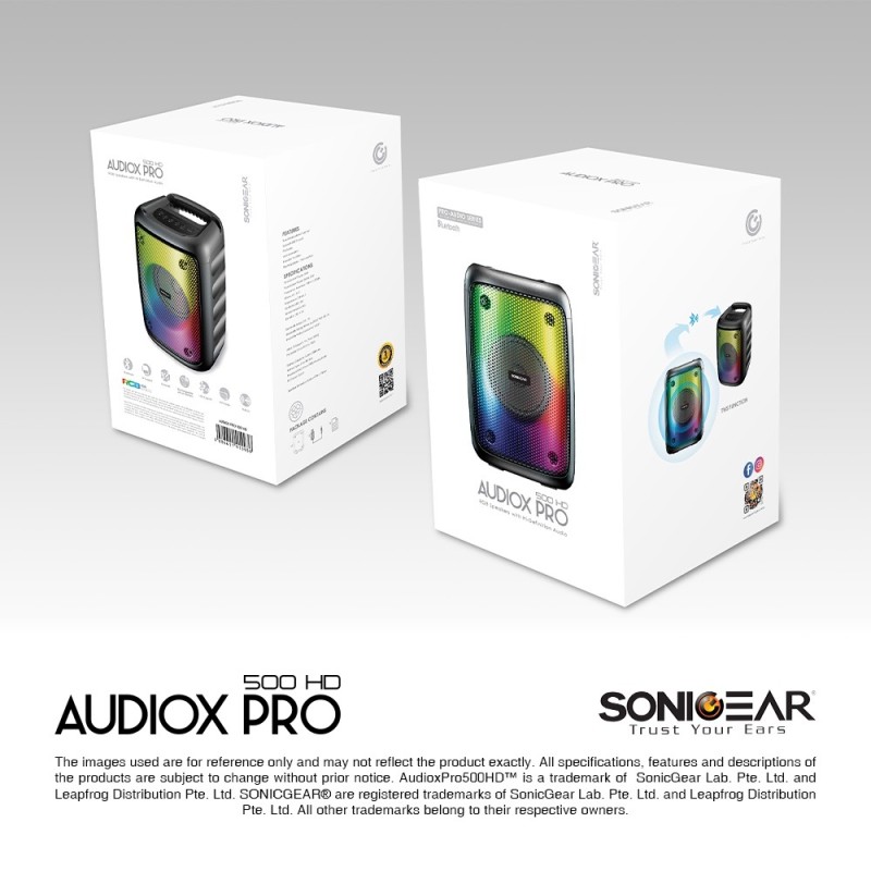 Buy SonicGear Portable Bluetooth Speakers - AudioXPro500HD - Portable Bluetooth ... in Cyprus, Nicosia, Limassol, Larnaka, Pafos