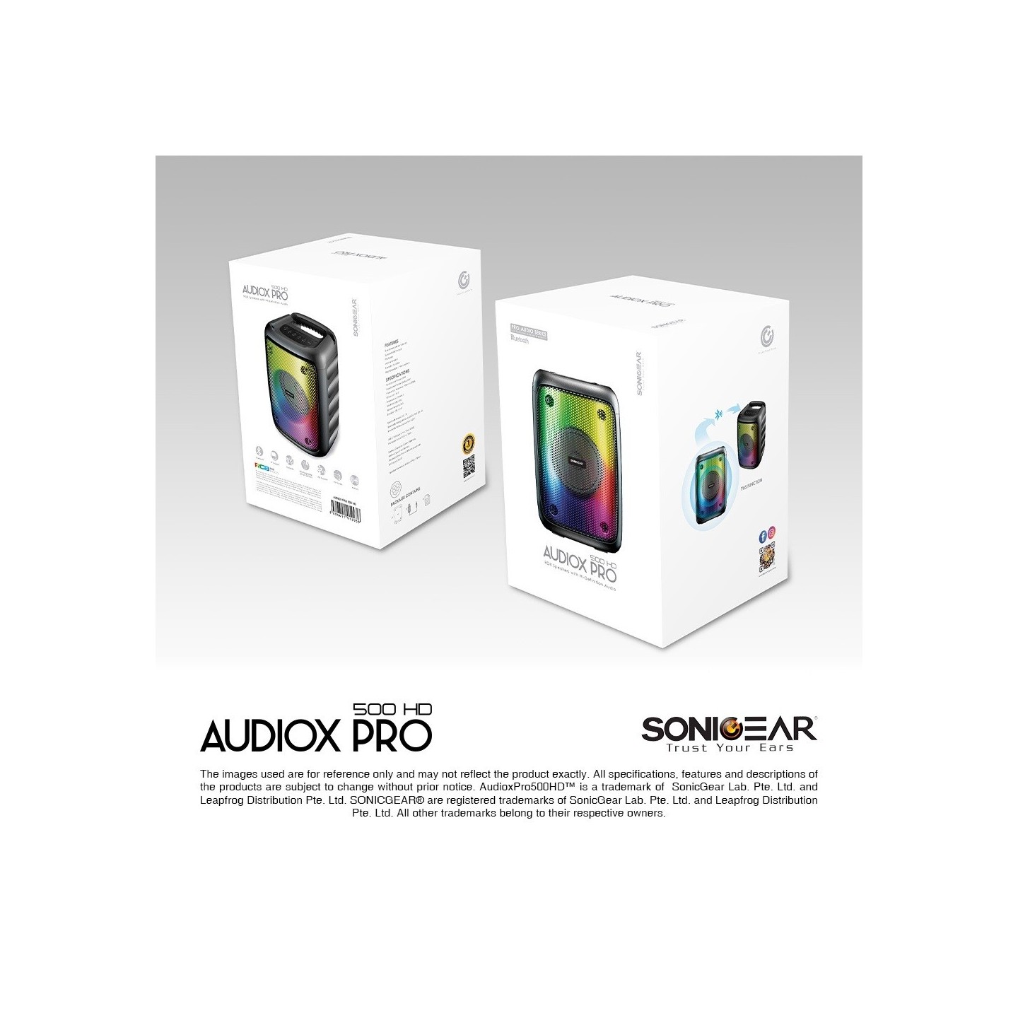 SonicGear Portable Bluetooth Speakers - AudioXPro500HD - Portable Bluetooth Speakers — Buy in Cyprus with Fast Delivery