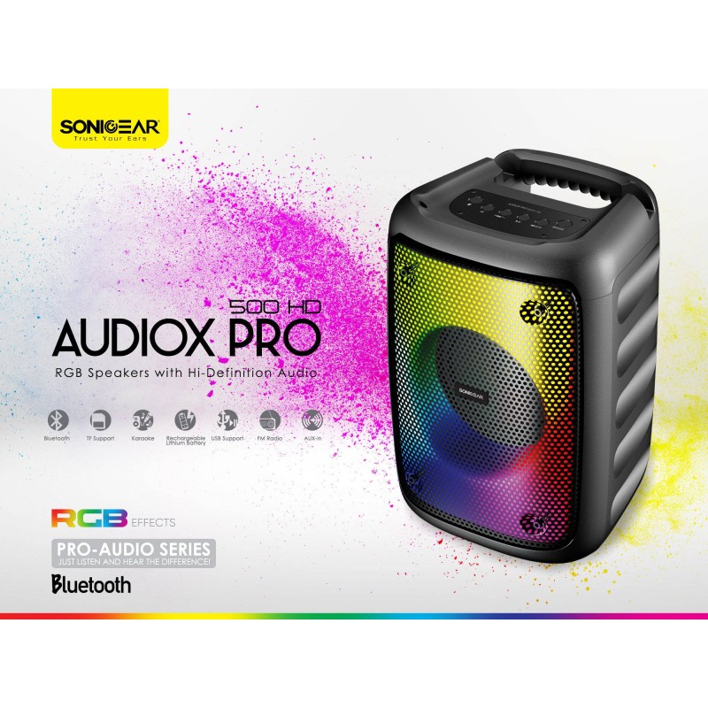 Buy SonicGear Portable Bluetooth Speakers - AudioXPro500HD - Portable Bluetooth ... in Cyprus, Nicosia, Limassol, Larnaka, Pafos